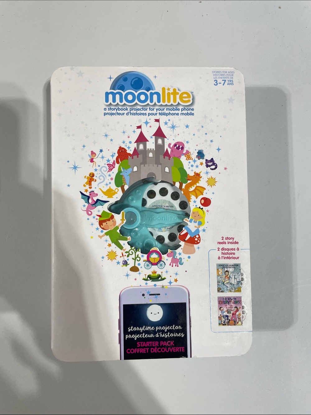 Moonlite Storybook Projector in Teal